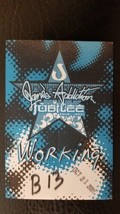 Jane&#39;s Addiction - 2001 Vintage Rosemont, Illinois Original Cloth Backstage Pass - £11.26 GBP