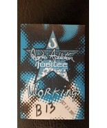 JANE&#39;S ADDICTION - 2001 VINTAGE ROSEMONT, ILLINOIS ORIGINAL CLOTH BACKST... - $15.00