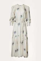 The Iris FLORAL-PRINT Silk Maxi Dress - £368.85 GBP