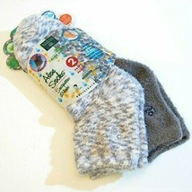 Aloe Moisture Socks by Earth Therapeutics, 2 Pack: Gray, Plaid, Infused with ... - £11.92 GBP