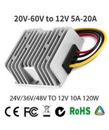 DC 24V/36V/48V to 12V DC Converter 5A-20A Car Step Down Reducer Regulato... - $16.80+