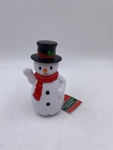 Motion Sensing Singing Color Changing Plastic Snowman 6&quot; - $8.56