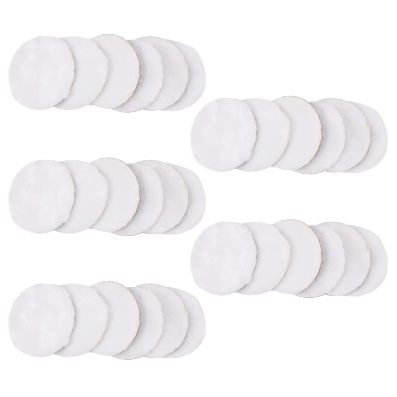 100Pcs 125Mm Car Polishing Pad 5 Inch Polish ing Pads  Polisher Bonnet Car Paint - £330.88 GBP