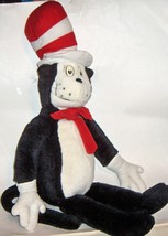 Cat in the Hat Dr. Suess  30&quot; Stuffed Animal Plush made for Macy&#39;s 1995  vintage - £26.37 GBP