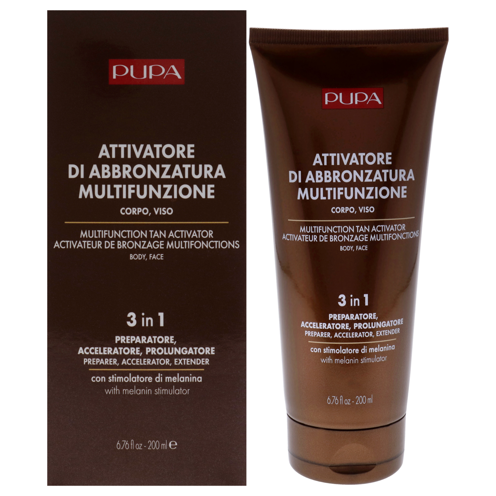 Multifunction Tan Activator Body Face 3-In-1 by Pupa Milano  - $16.25