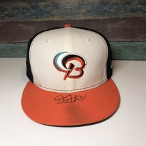 Drew Dosch signed Bowie Baysox hat Game Used? MILB Baltimore Orioles - £57.34 GBP