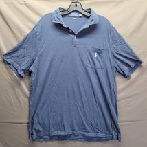 1980s-look Blue Ralph Lauren Polo Classic Fit Shirt w/ Pocket L - £14.47 GBP