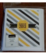 Gartner Studios Pack of 10 Note Cards - Class of 2013 -  BRAND NEW IN PA... - £3.88 GBP