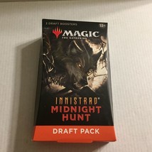 New Magic the Gathering Innistrad Midnight Hunt 3 Boosters Draft Pack - 45 Cards - £22.79 GBP
