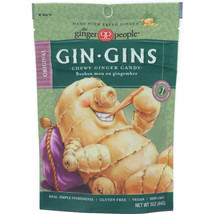 The Ginger People Gin Gins Chewy Ginger Candy, Original, 3 Ounces - £7.05 GBP