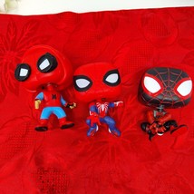 Funko Pop Spider Man Lot Of 3 Variants Loose Figures - $19.98