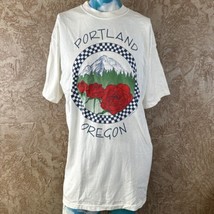 Vintage 1991 Made In Oregon T-Shirt XL Portland Oregon Graphic  - £13.52 GBP