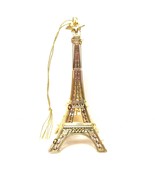 2009 Eiffel Tower Danbury Mint Christmas Ornament 23k Gold Plated - £71.69 GBP