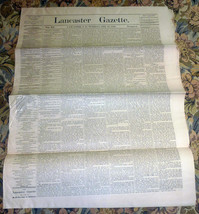 Lancaster, New Hampshire Gazette Newspaper - February 23, 1886 - £15.47 GBP