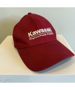 Vintage Kawasaki Baseball Cap Hat Red Adjustable 100% Cotton EUC Read Desc - $364.10 MXN