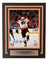 Ivan Provorov Signé Mat 8x10 Philadelphia Flyers Photo Bas ITP - £38.70 GBP