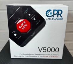 CPR V5000 Call Blocker for Landline Phones - Block Robocalls and Spam Ca... - £32.07 GBP