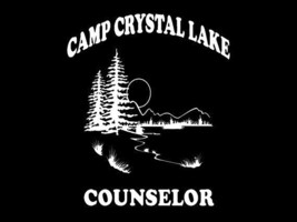 HORROR MOVIE TShirt Camp Crystal Lake Counselor T-Shirt Cosplay Mens Wom... - £10.13 GBP