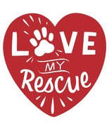 Primitives by Kathy Love My Rescue Car Magnet - $106.76 MXN