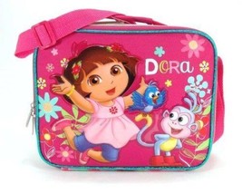 Dora the Explorer Lunch Bag Box Boots Flowers - £8.23 GBP