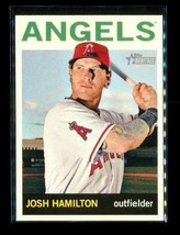 2013 Topps Heritage Baseball Trading Card #246 Josh Hamilton Los Angeles Angels - £7.90 GBP