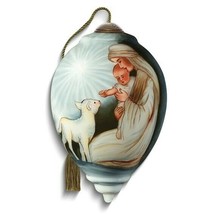 Ne'Qwa Mary And Joseph With Lamb Ornament - £38.65 GBP