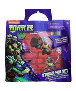 TMNT Teenage Mutant Ninja Turtles Stickers Fun Pack Activity Set Birthda... - $4.95