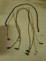 Lot of 5 Glasses String Holder Beads Reading Glasses Decorative - $8.99