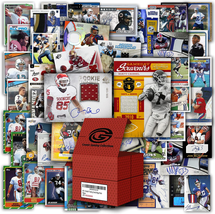 NFL Football Cards Hit Collection Gift Box | 100 Official NFL Cards | Includes: - £35.88 GBP