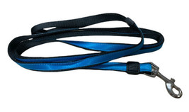 Reflective Adjustible Stylish And Comfortable Dog Leash For Walking Blue 5-ft - $14.84