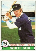1979 Topps Greg Pryor 559 White Sox EX - $1.00