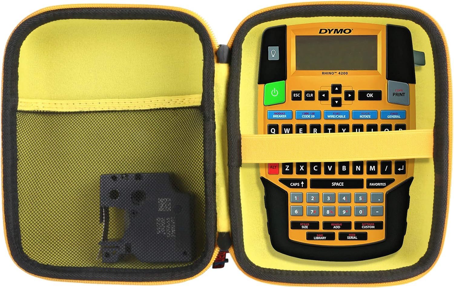 Rhino 4200 Industrial Label Maker Khanka Hard Carrying Bag Replacement. - $39.96