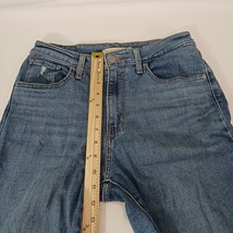 Levis 721 Women's 29 Blue Cotton Blend High Rise Skinny Denim Jeans (28×32) image 11