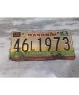 Vintage 1987 Indiana &quot;Wander&quot; License Plate 46L1973 Expired - $9.49 CAD
