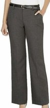 Charter Club Women&#39;s Pants Gray Belted Slimming Trouser Stretch Size 10 X 31 NWT - £24.72 GBP