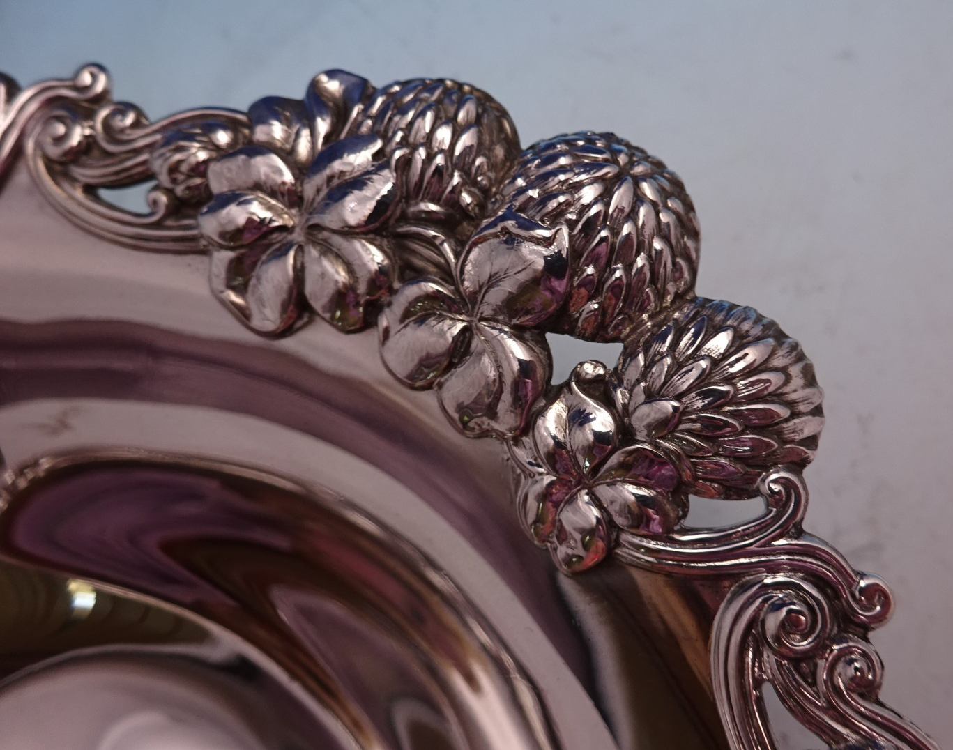 Clover by Tiffany and Co Sterling Silver Candy Dish #14088/4632 8.4 ozt. (#8596) Item image 3