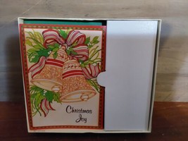 Beacon Hill by Sloane Elegant Vintage Christmas Joy Cards Envelope 16pc Bells - £14.29 GBP