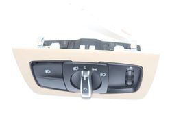 12-16 BMW F30 328I HEADLIGHT CONTROL SWITCH W/ BEZEL TRIM Q2379 image 9
