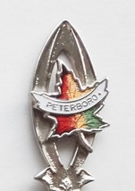 Collector Souvenir Spoon Canada Ontario Peterboro Peterborough Maple Leaf - £5.49 GBP
