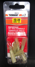 Dorman Conduct-Tite Weatherproof 3/8&quot; Ring Terminals 12-10 gauge, Pack of 7 - £4.66 GBP