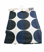 Bed Bath &amp; Beyond Studio 3B 2 Tone  Circles  Black/Blue Runner 72”x 14” - €51,31 EUR