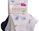 ( 4 Pack ) Gold Toe Premier Mix Liner Fashion Women Socks Shoe Sz Sz 6-9... - $23.76 CAD