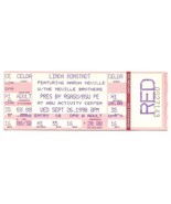 1990 LINDA RONSTADT Full Ticket 9/26/90 - $75.23