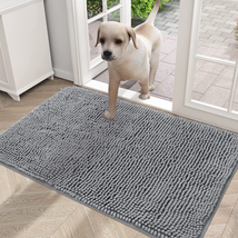 OLANLY Dog Door Mat for Muddy Paws, Absorbs Moisture and Dirt, Non-Slip Washable - £10.80 GBP