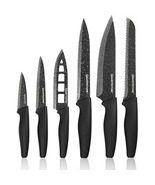 Granitestone Nutriblade Knife Set 6 Piece Knives Set, Dishwasher Safe  - $54.99