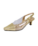 FLORAL Zora Women Wide Width Evening Dress Slingback Shoes - £23.50 GBP