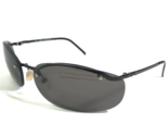 Max Mara Sonnenbrille MM 157/S 003bn Schwarz Oval Rahmen mit Schwarz Gläser - $41.59