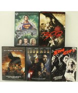 DVD 5PC Lot Action Movies Comic Book/Graphic Novel SUPERMAN BATMAN 300 S... - £14.06 GBP