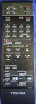 Toshiba Remote Control VC-65 VHS VCR TV - Tested and working - £7.77 GBP