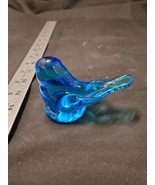 Vintage Bluebird of Happiness Art Glass: Signed Leo Ward, 1997 (USA) - £17.93 GBP